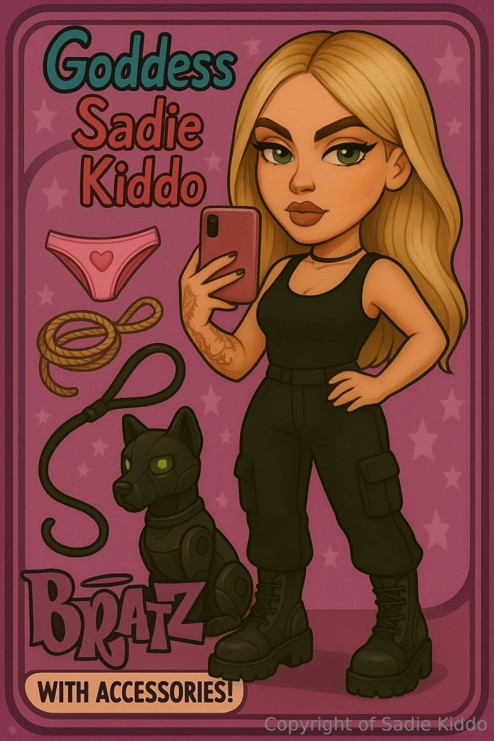 Ai made this amazing doll for me isn t she beautiful she s so me look 