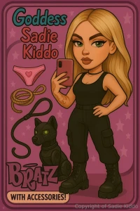 Ai made this amazing doll for me isn t she beautiful she s so me look