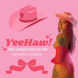 Yeehaw i make the cutest nbsp bouncing cowgirl i also make a good