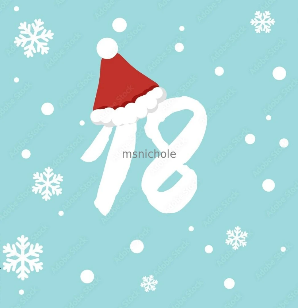 Day 18 i m looking for a daddy claus to sit on 