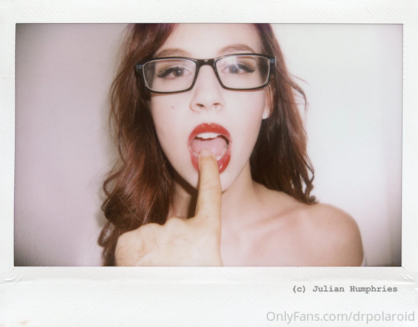 drpolaroid - Red lips and polaroids definitely a winning combination with 