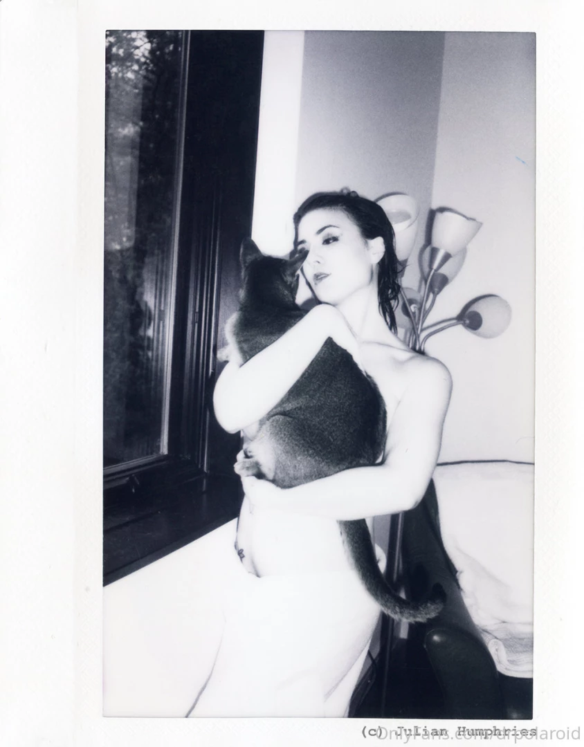 drpolaroid - Some cool bw polaroids instax of the oh so lovely daniellathedollxo 