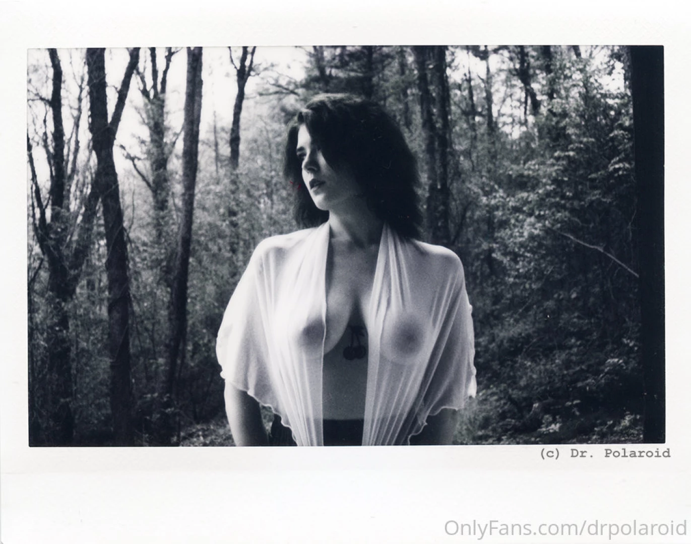 drpolaroid - Some cool bw polaroids instax of the oh so lovely daniellathedollxo part 2 