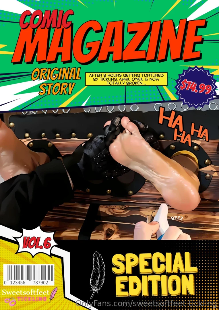April o neil tickling comics version fran aise vol 6 5 pages 1 