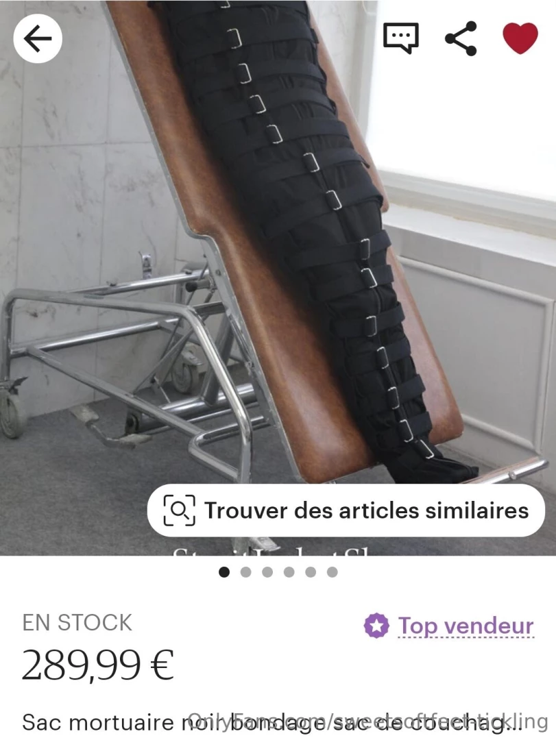 My tickling session 32 in the ultimate tickling device is coming 