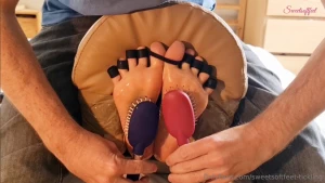 Sweetie s tickling therapy round 2 paid post available challenging part 2