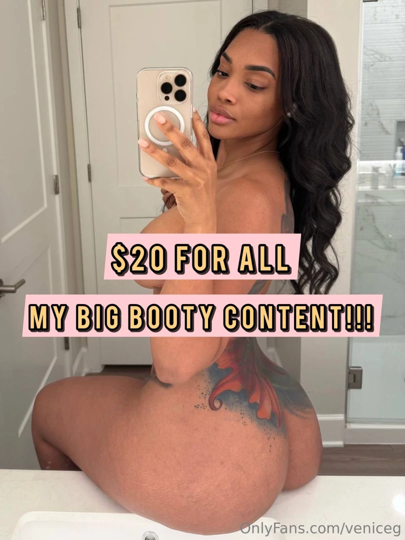 Get all my big booty content if you love to cum to my fat ass this 
