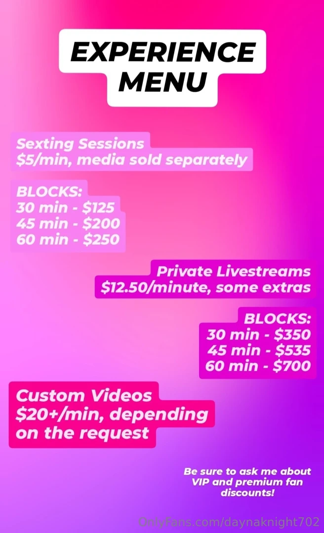 I love interacting with you guys and making your fantasies a reality 