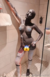 After the bodypainting is over and the panties come off only the good