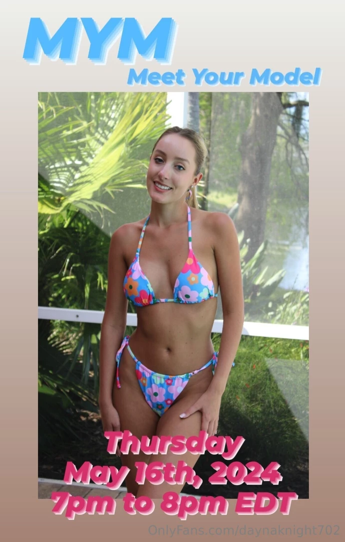 Big announcement introducing my new regular series meet your model or 