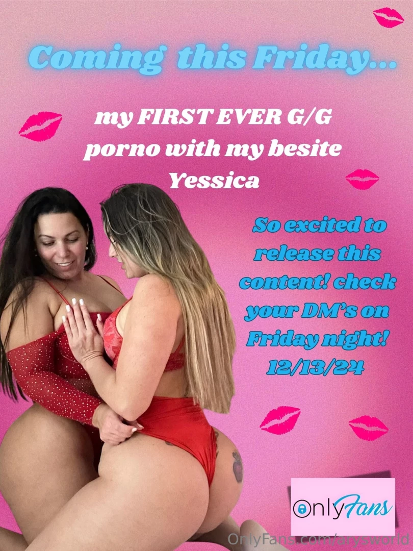 Coming this friday my first ever g g porno with yessicafundora90 