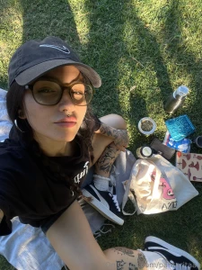 Camping sun and a little relaxation in nature i m just enjoying the