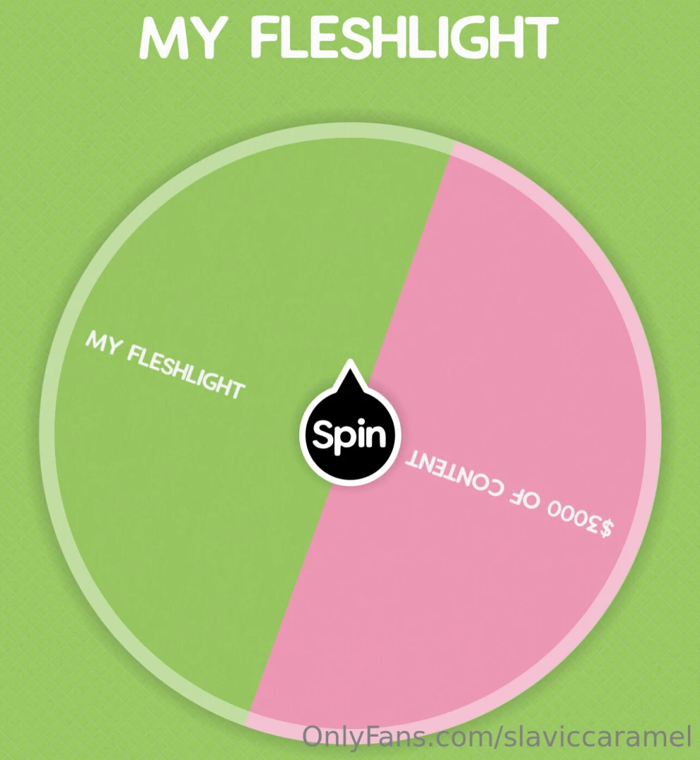 New two prize fleshlight wheel tip 10 for one spin or 15 for two spins part 1 