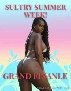 Sultry summer week is ending but i saved my favorite deal for last