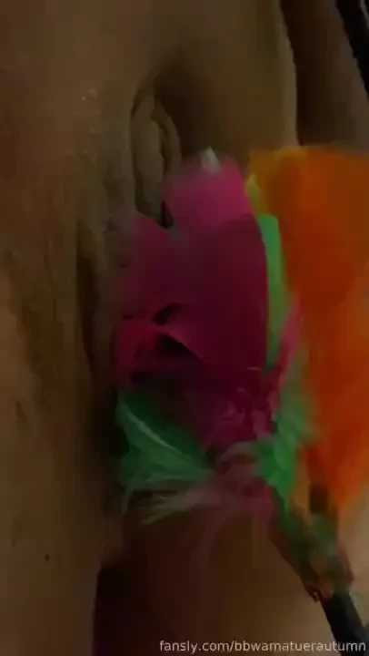 I m tied up and teased with feathers fingers and a dildo my pussy gets part 2 