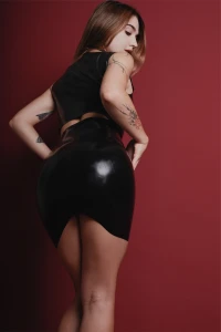 Mmm are you ready to drown in the shine of my latex i love it when