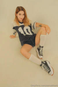 I see you d definitely like to be on my team in this outfit i can both