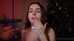 Asmr wet mouth sounds amp fingers lick with lots of spit spit on boobs