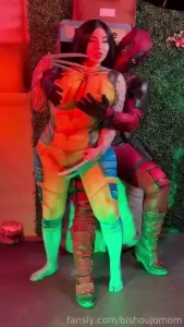 Some bts footage of xxautumnivyxx and mine xmen shoot i am getting