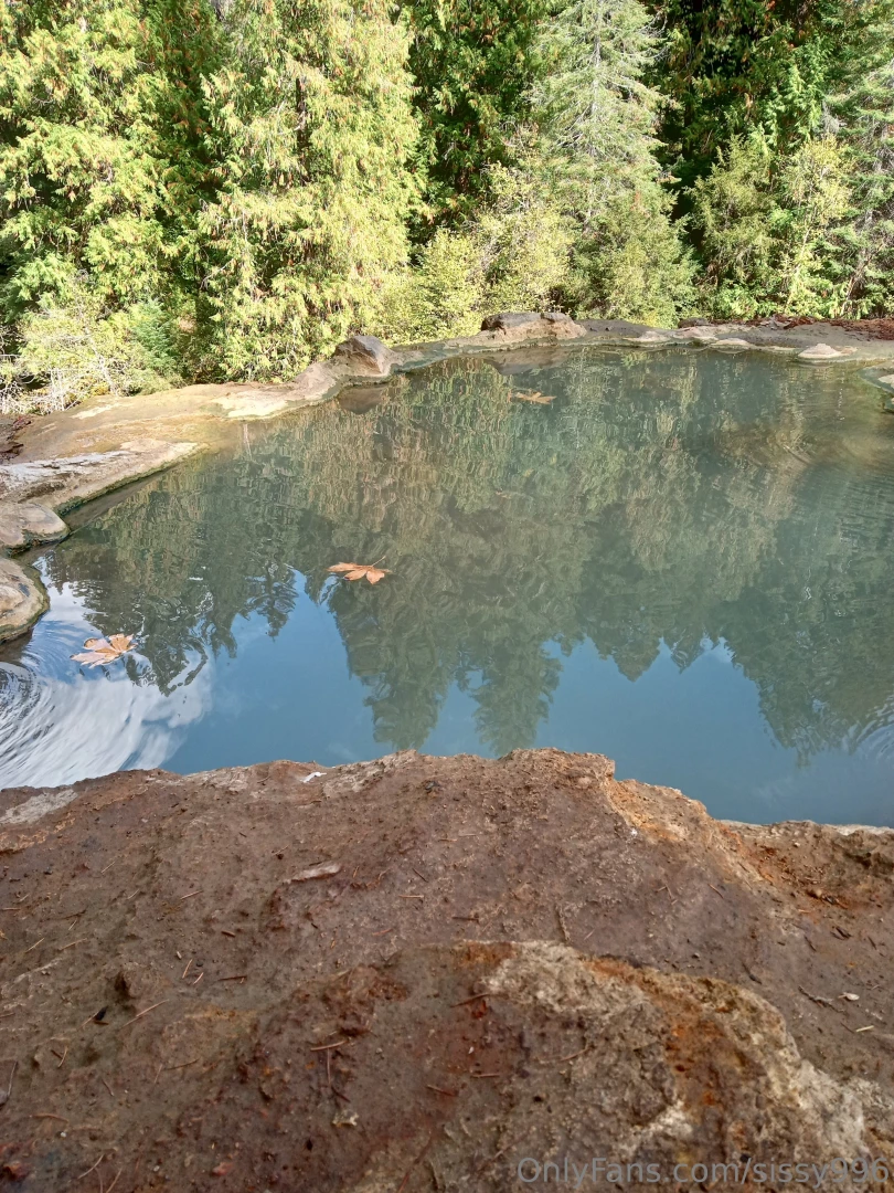 Went to the hot springs was so beautiful 