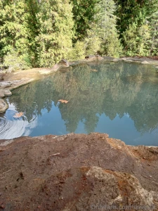 Went to the hot springs was so beautiful