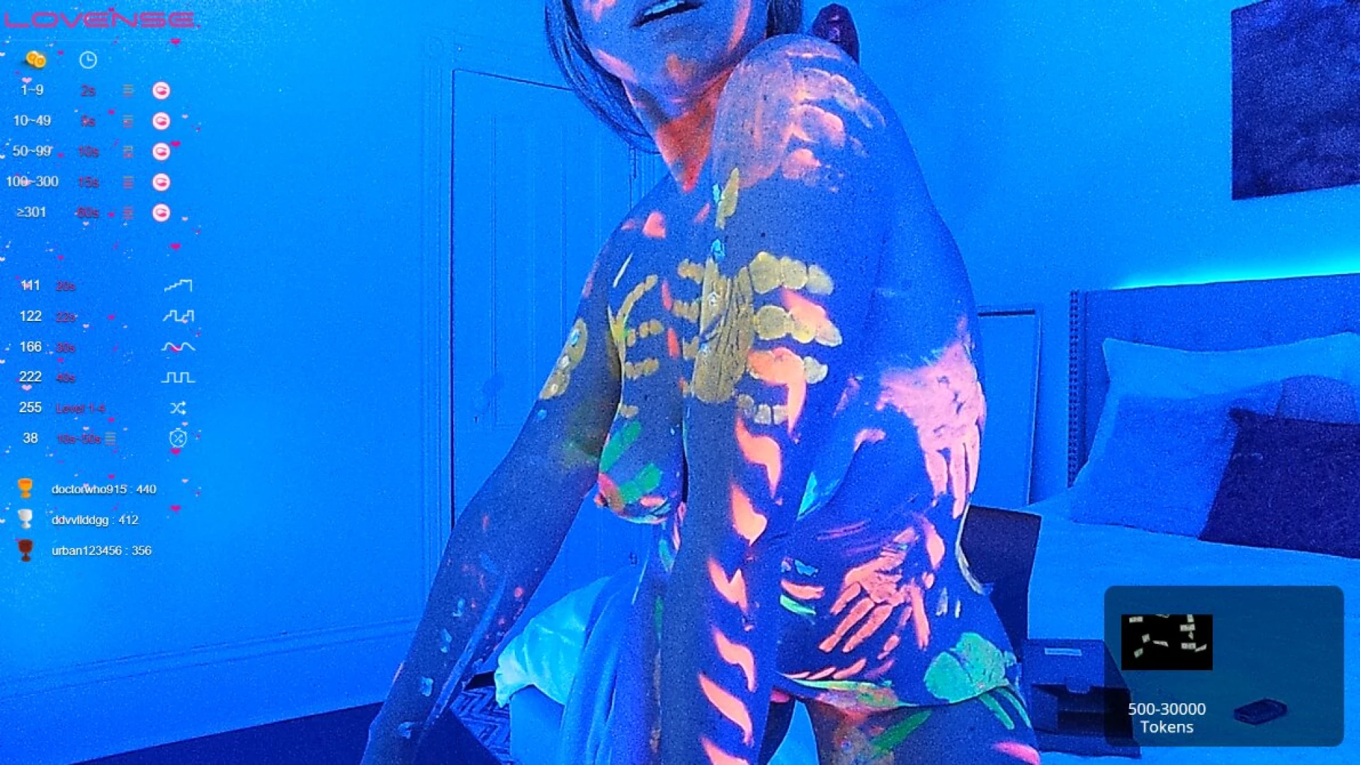 In case you missed it i had a blacklight party stream tonight my part 3 