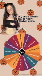 5 wheel spins unlimited amount of spins cum win your prize