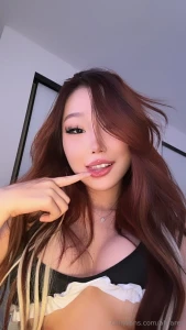 A little bite a little smile and a whole lot of mischief cumming your