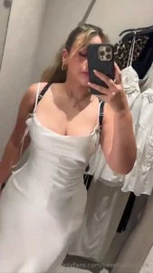 White dresses always make me feel like a fairy tale do you believe in