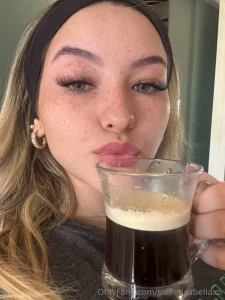 One sip of coffee one look at me which one keeps you awake be honest i part 1