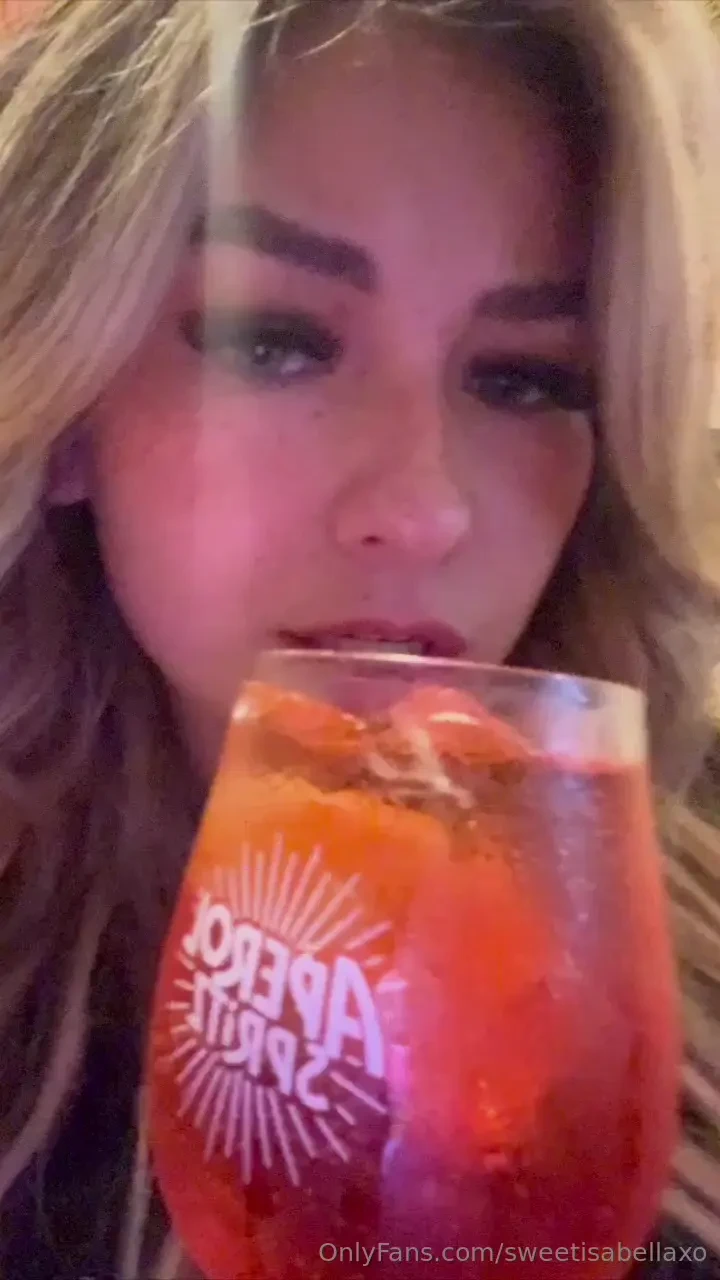 Sipping pretty and letting the compliments pour 