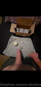 Oops i missed a few drops customer stated they wanted used boxers with