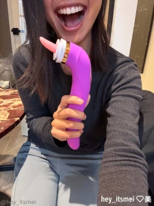 Had a lovely time with my new sexy friend - first she shared her toys part 3