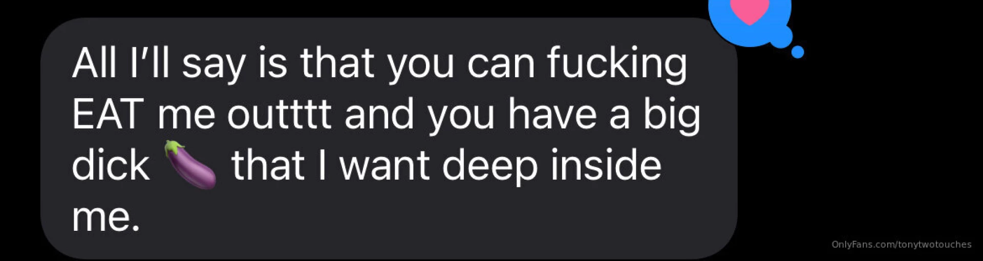 Messages i love receiving 