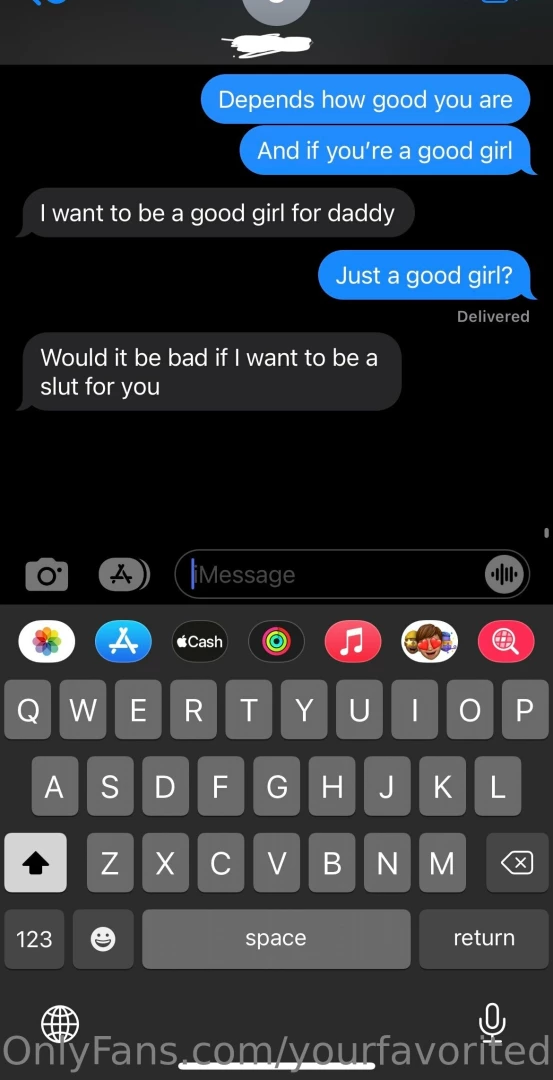 The type of texts i love receiving 