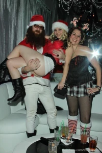Through back to when i met a very naughty santa you can see the rest part 5