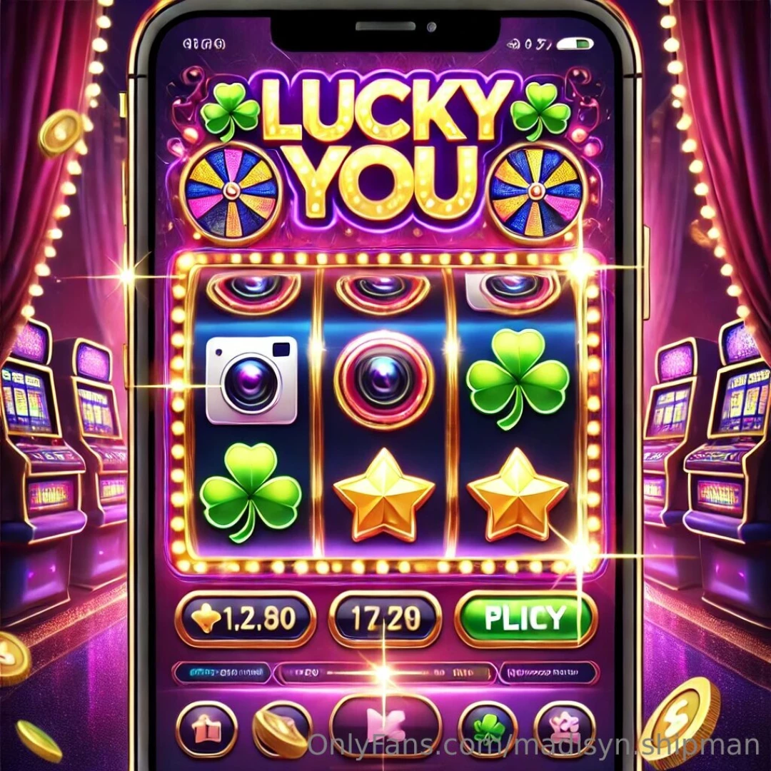 Put your 3 in my slot machine pull now 