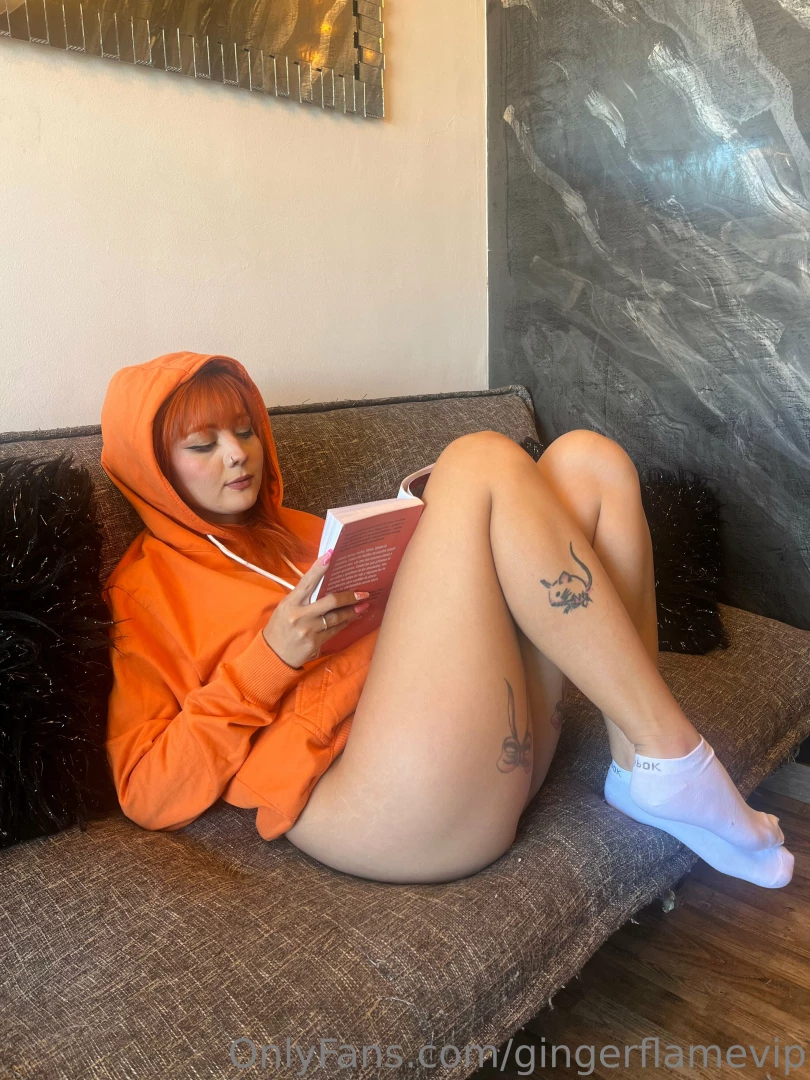 I read a scene from a very hot book that made me do tremendous things 