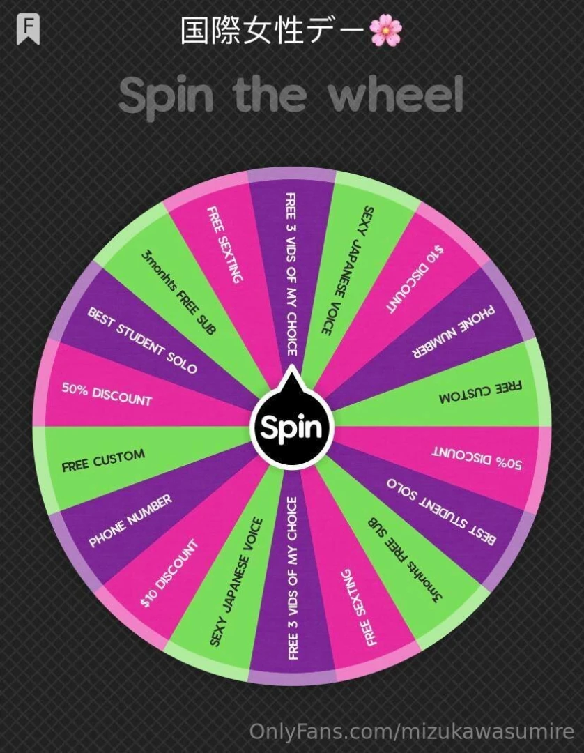 Spriiiing spin-the-wheel nbsp spring is bringing something extra part 1 