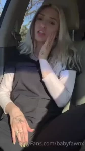 Car pussy play i just got off from work and i rushed into my car to