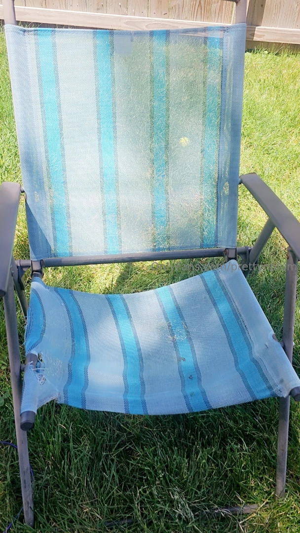 My chair that i do my outdoor videos on has decided after 12 years it 