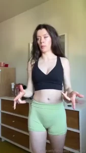 Lemme show you my green shorts