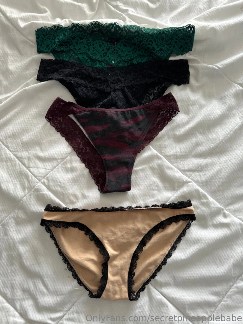 Panty sale 1 for 10 includes standard mail shipping or 3 for 25 part 4 