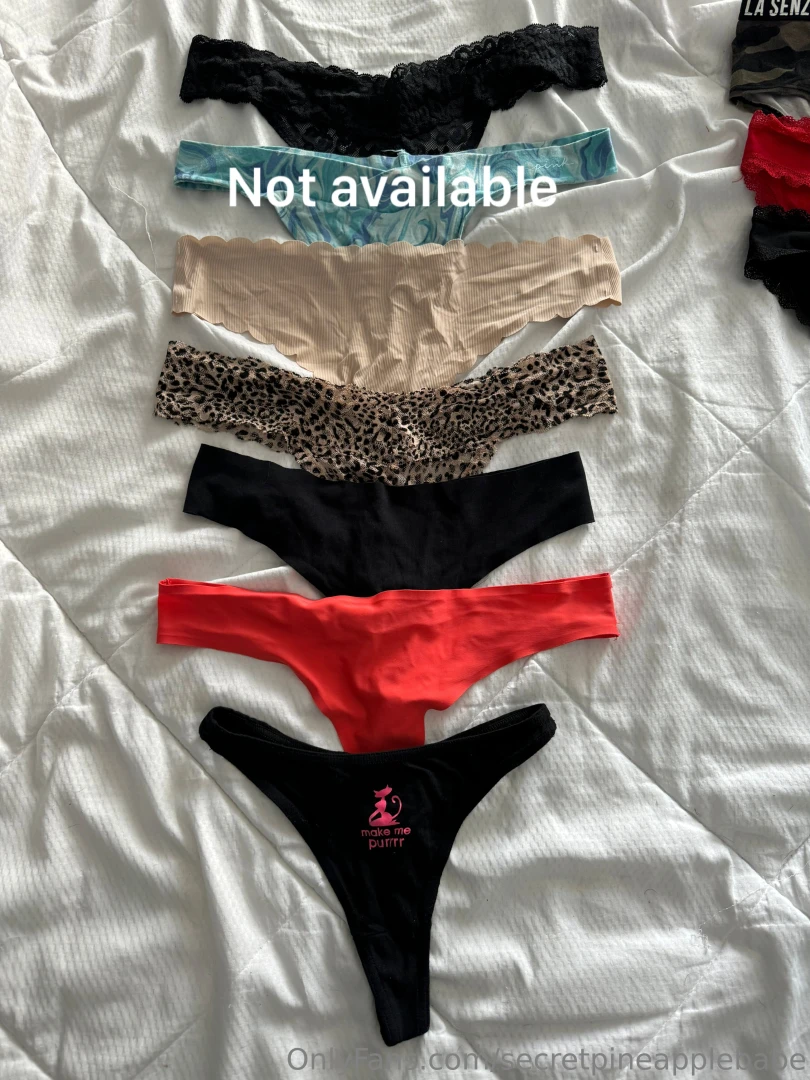 Panty sale 1 for 10 includes standard mail shipping or 3 for 25 part 3 