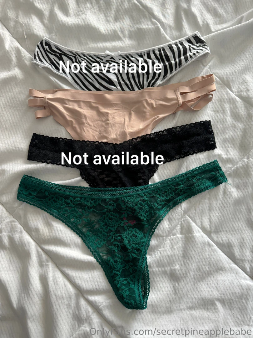 Panty sale 1 for 10 includes standard mail shipping or 3 for 25 part 6 