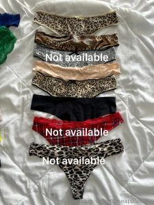 Panty sale 1 for 10 includes standard mail shipping or 3 for 25