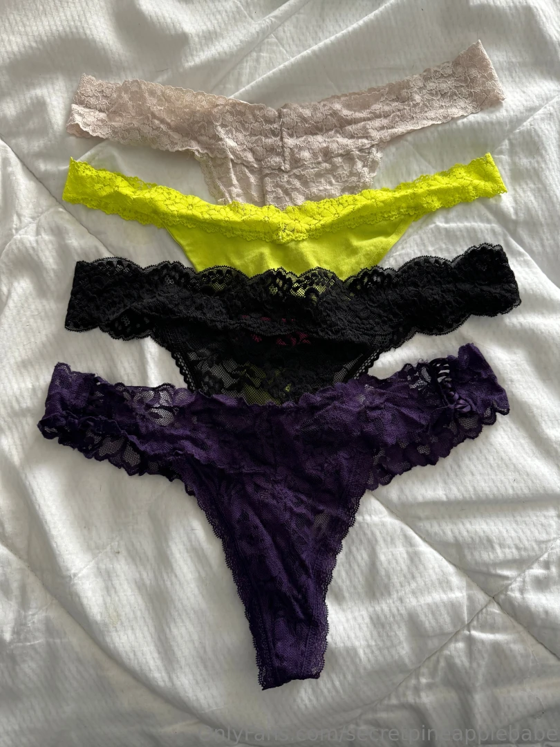 Panty sale 1 for 10 includes standard mail shipping or 3 for 25 part 1 