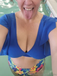 The best part about hotel stays the pool and hot tub of course part 1