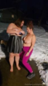 Have you ever seen a girl holding a bottle of wine with her titties