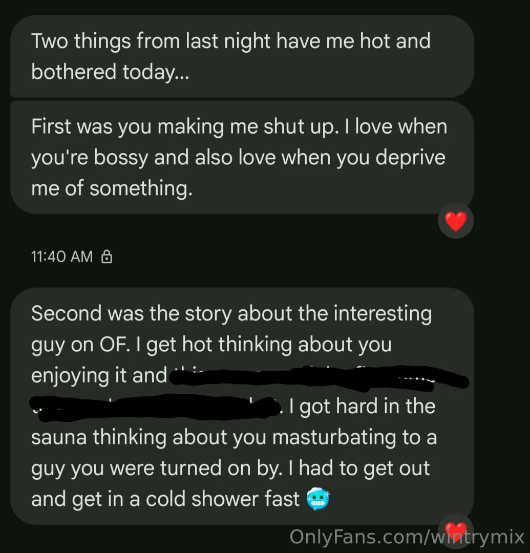 I love getting these kind of texts and yes i made him shut up he was 